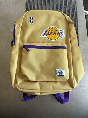 Herschel Supply Company Purple and Yellow Los Angeles Backpack